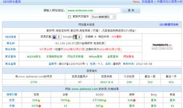 seo综合查询指什么