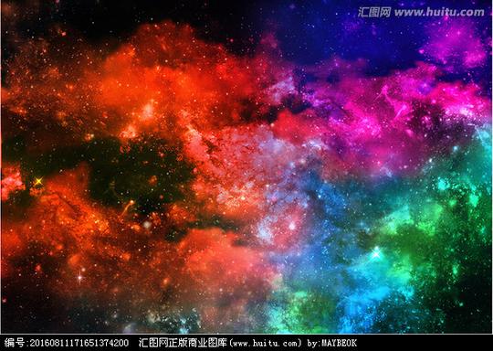 主题星空星空装饰画星空装饰星空素材星空舞台背景宇宙星云多彩星空