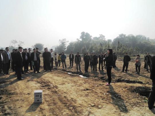 英德镇街:石牯塘:英德市农村土地整合工作现场推进会在石牯塘举行