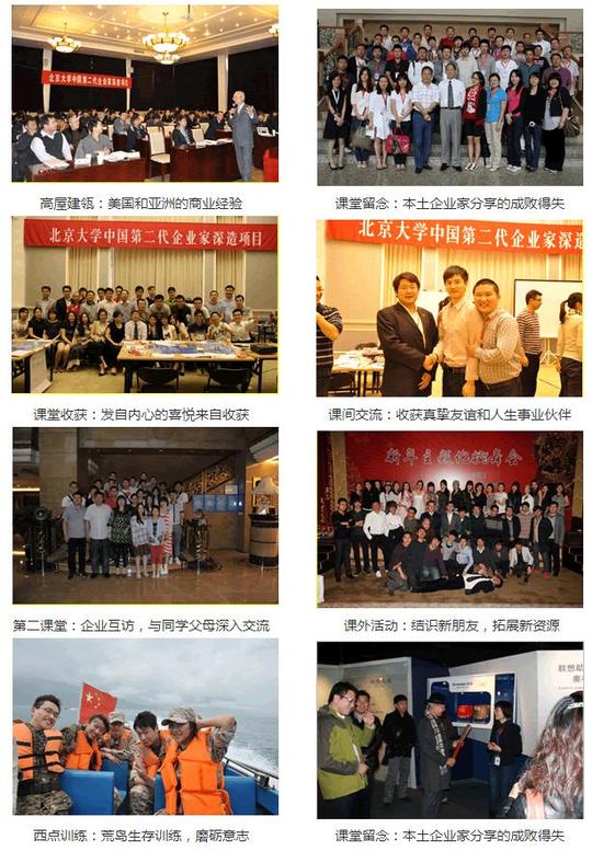 北京大学中国新一代企业家深造项目高级研修班