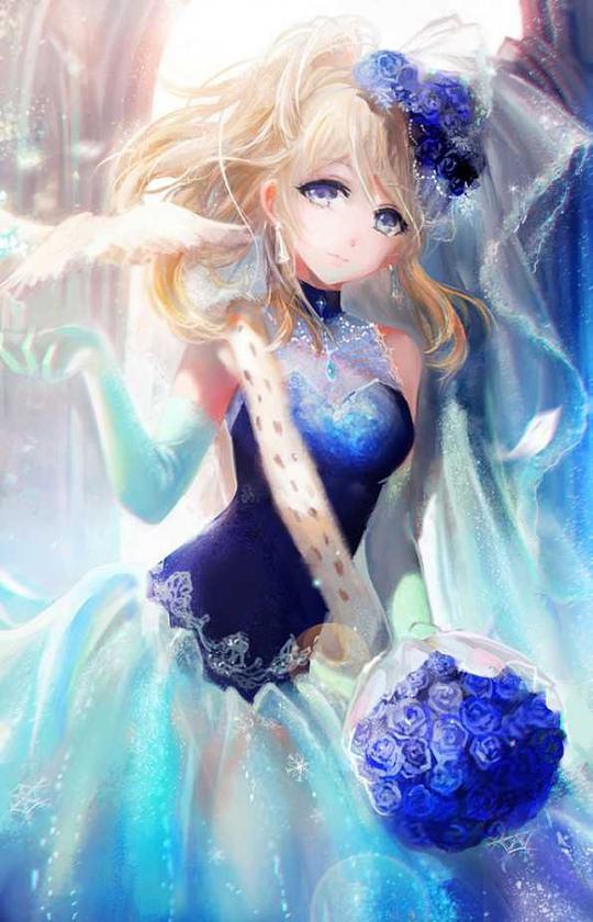 动漫女生唯美壁纸竖屏