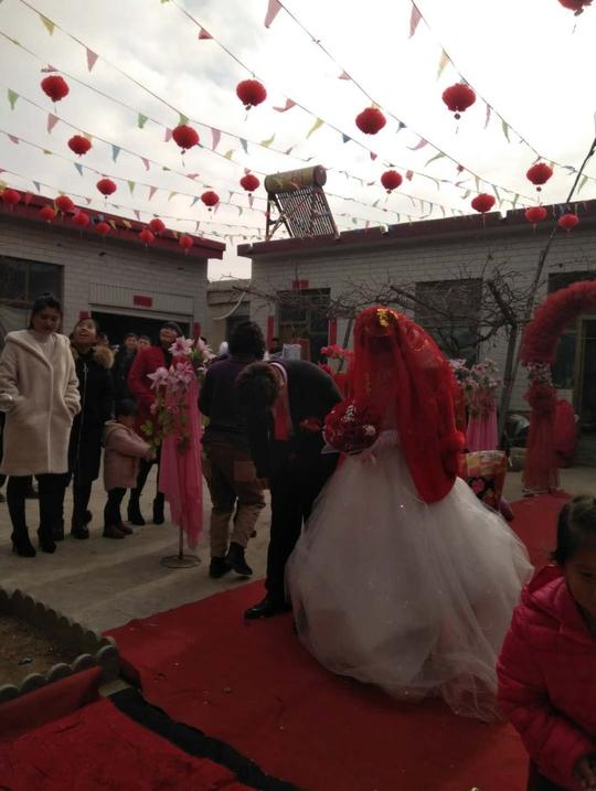 巨鹿农村结婚典礼现场