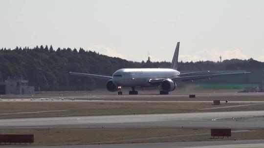 【4k】法国航空飞机降落_3840x2160_高清视频素材下载