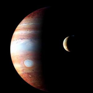 木星和月亮距离最近的天象