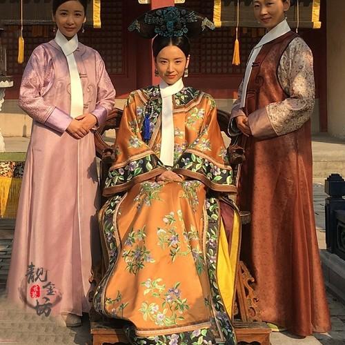 影楼影视古装如懿传同款贵妃女清朝格格服满族旗装女古装写真服