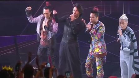 郑伊健激情演唱友情岁月，铜锣湾陈浩南风采依旧