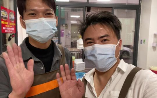 汕尾徒弟经营烧烤生意，现在准备正式做肠粉早餐，回来重新复习