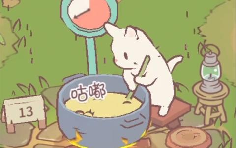 猫咪和汤游戏风格图