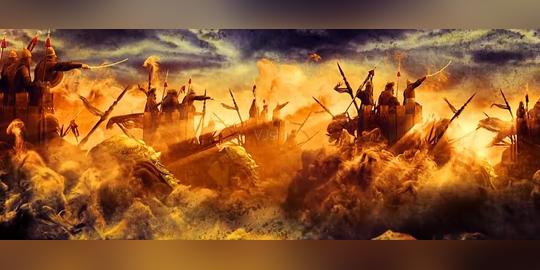 古代战争_1280x500_高清视频素材下载(编号:1495557)