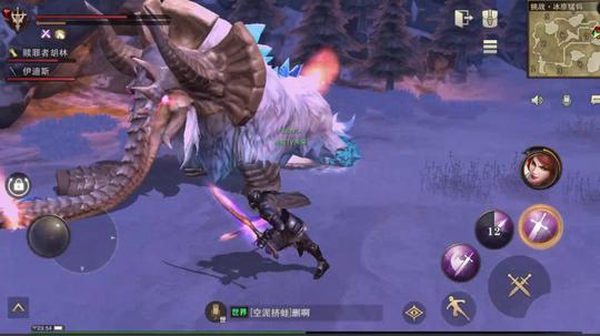 猎魂觉醒简介补充:【猎魂觉醒】冰川猛犸全破坏攻略,职业双剑带两