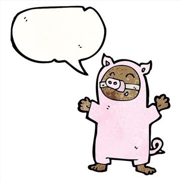 猪漫画图片大全,猪漫画设计素材,猪漫画模板下