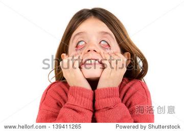 做鬼脸可爱吓人表情包