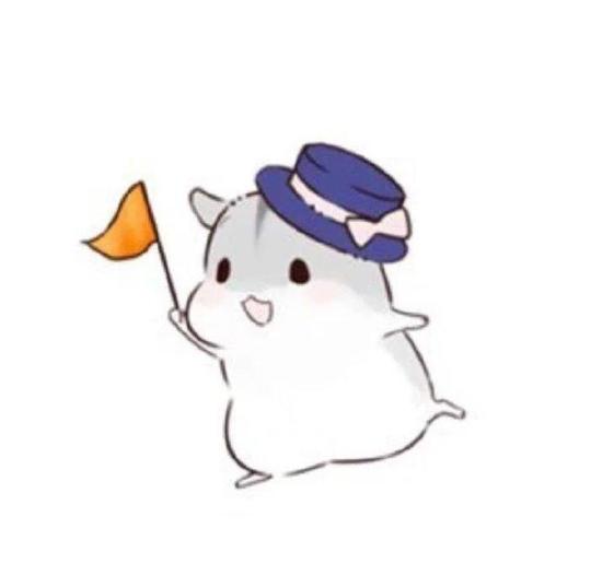 小仓鼠萌物表情包素材