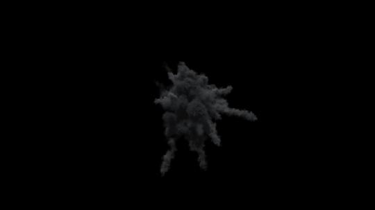 炸弹空中爆炸mov特效视频素材