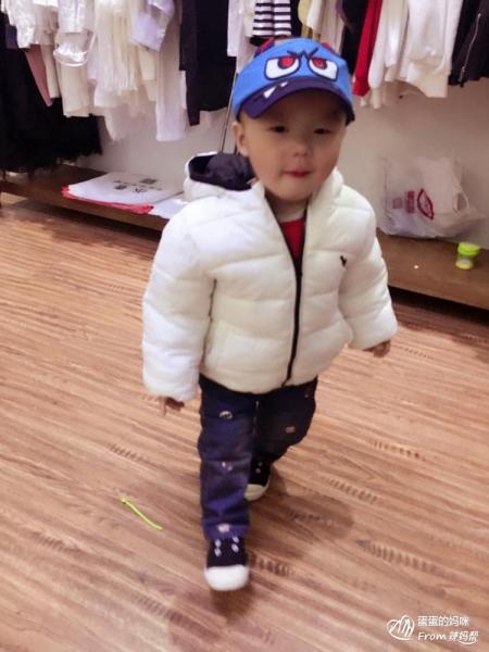 小孩子会走路了的说说