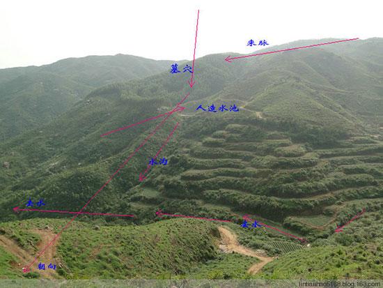 风水山形图解_五圣山地形