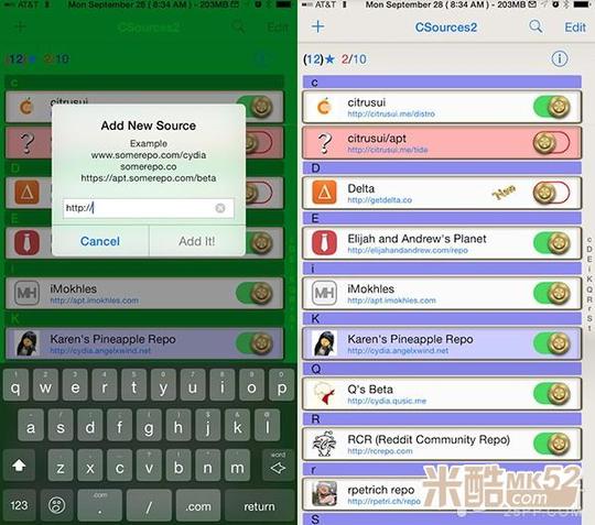 ios9越狱插件csources2cydia源地址备份