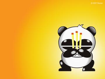 熊猫烧香表情包 一路好走