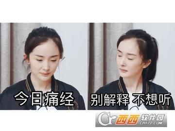 杨幂真正男子汉表情包