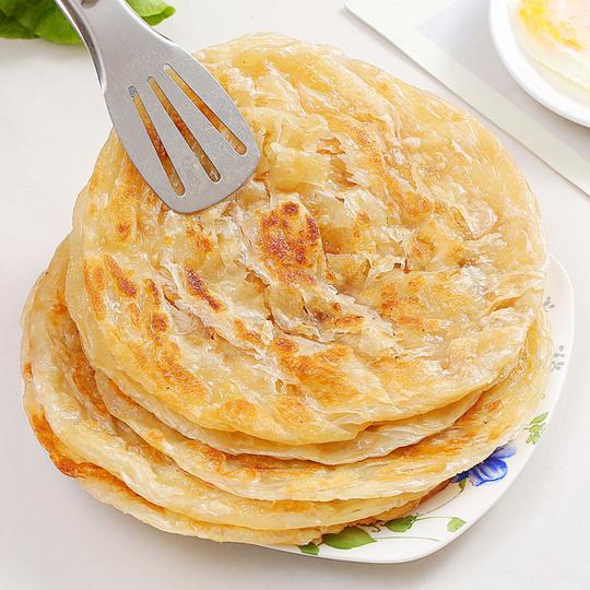 手抓饼原味千层饼大份量商用摆摊10/50片量贩装半成品饼皮莫尔加德10片*60克/片
