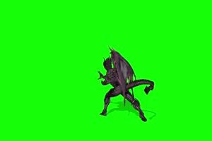 怪兽绿幕素材巧影剪映特效抠像素材aepr抠像手机特效图片