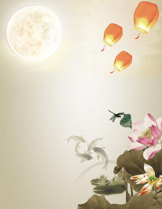 中秋背景素材