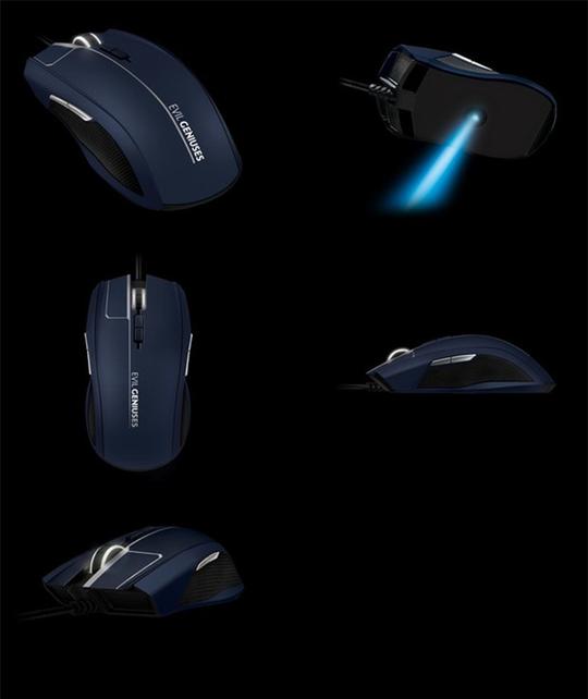 自营雷蛇(razer)太攀皇蛇eg战队版游戏鼠标蓝色