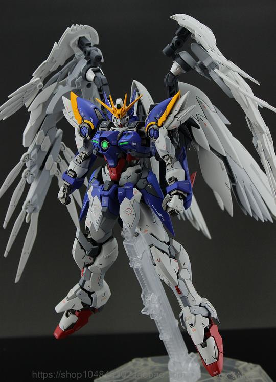 万代拼装模型hirm1/100合金ew飞翼零式高达代工成品