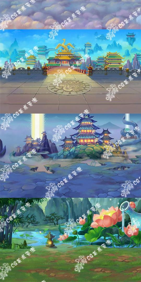 407游戏美术资源手游中式大闹天宫ui素材/界面/图标icon西游-淘宝网