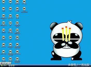 熊猫烧香表情包 一路好走