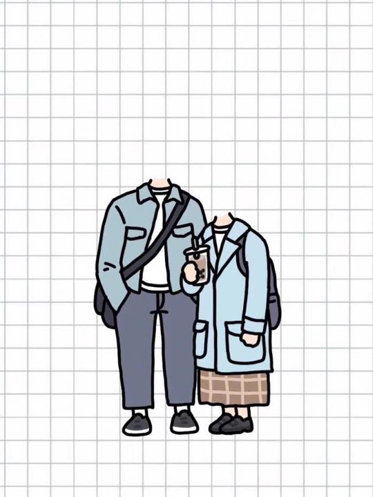 情侣抠图素材