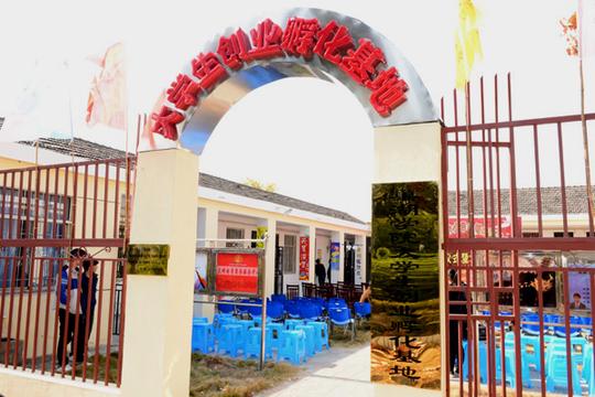 巢湖学院校内大学生创业孵化基地开园