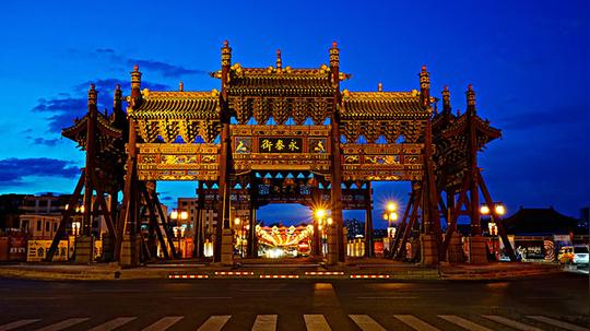 大同仿古街_图片大全—全景创意图库（quanjing.com）中国领先的正版图片视频素材网站
