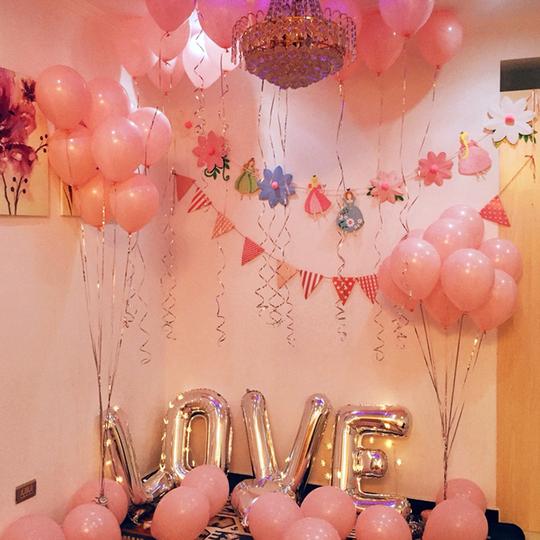 婚礼婚房装饰求婚告白浪漫布置结婚气球love字母纪念日装饰套餐