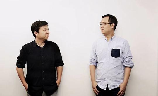 快手创始人兼ceo宿华(左)，快手创始人兼首席产品官程一笑(右)