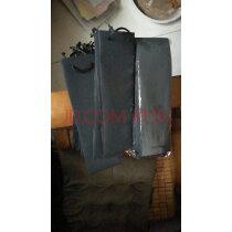 六角纹f短黑色节日礼品红酒手提袋子33*10*9单支装实拍图