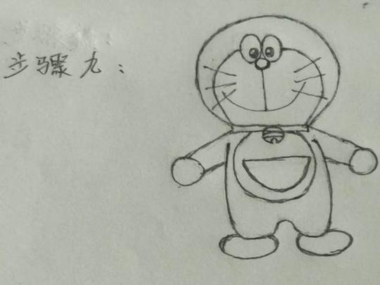 简笔画|叮当猫