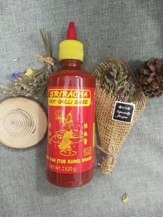 泰国进口辣椒酱拉差酱是拉差仙女红拉差冬阴功蘸料蘸酱