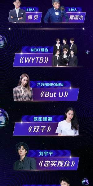 2021抖音星动之夜名单及节目单大全，2021抖音星动之夜直播及重播回放地址分享图片2