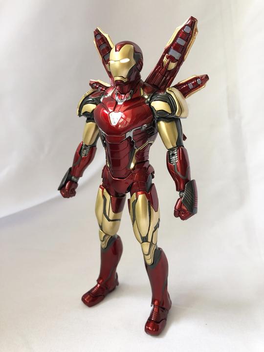 漫威正版comicave钢铁侠mk85手办1/12金属合金模型兵人可动cs