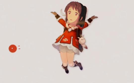 《原神》角色演示-【宫水三叶:哒哒哒】