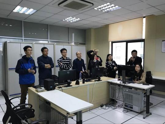 中国移动南方基地来益埃毕集团交流考察bim运维