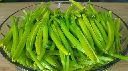 辣椒炒黄花菜