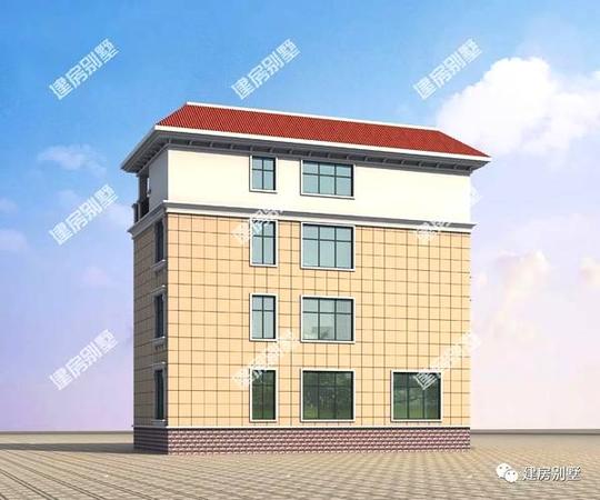 16×9.5米四层别墅,内设小台阶,由里到外都很有档次