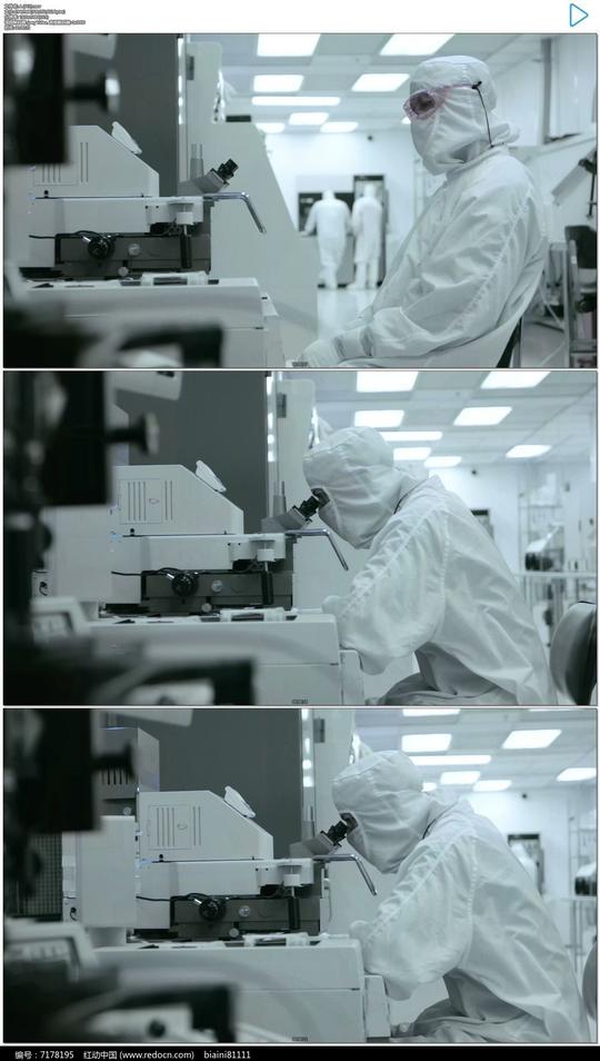 科学研究高科技实验室实拍视频素材