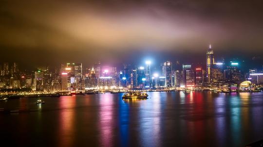 4k极品魅力之都香港延时摄影_3840x2160_高清视频素材