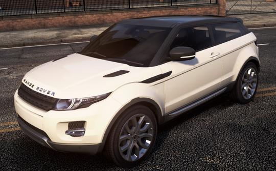 极品飞车17大块头!路虎揽胜极光landroverrangeroverevoque