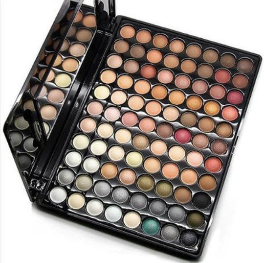 coastalscents88色眼影盘&lt;/strong&gt;+眼影大地色亚光珠光彩妆盘