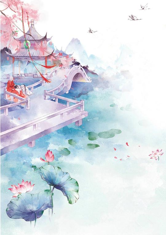 古风素材【水墨,戏子,仕女,小白风格系列】