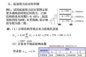 什么是底部剪力法 最佳呆